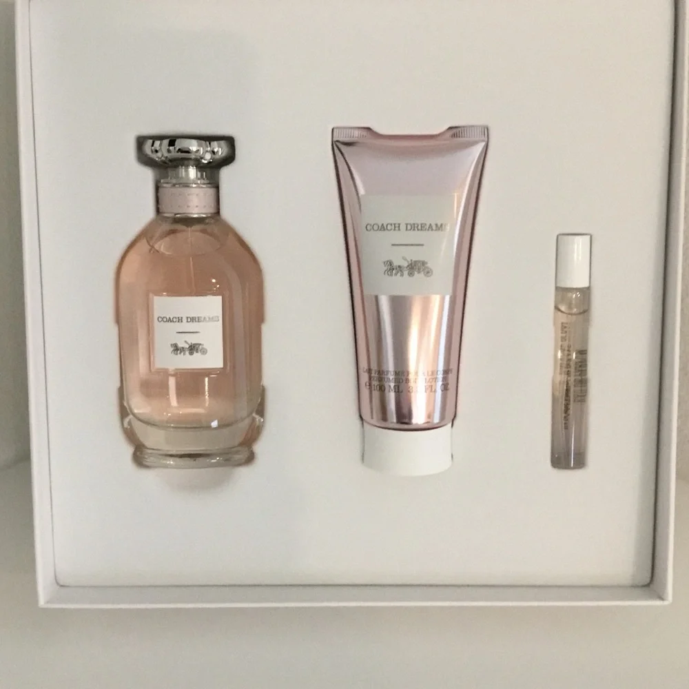 Coach Pink Glitter Gift Box with Logo